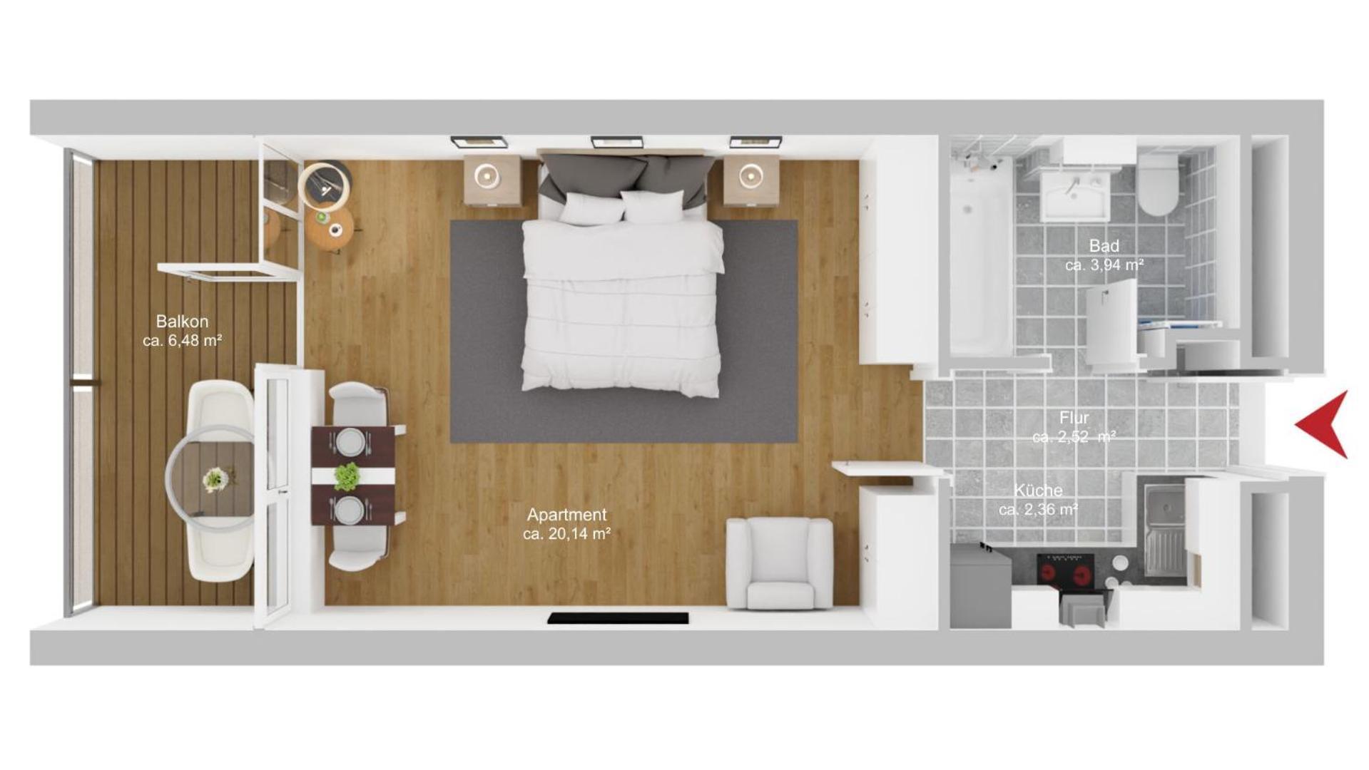 Apartment Bergblick 바트라이셴할 외부 사진